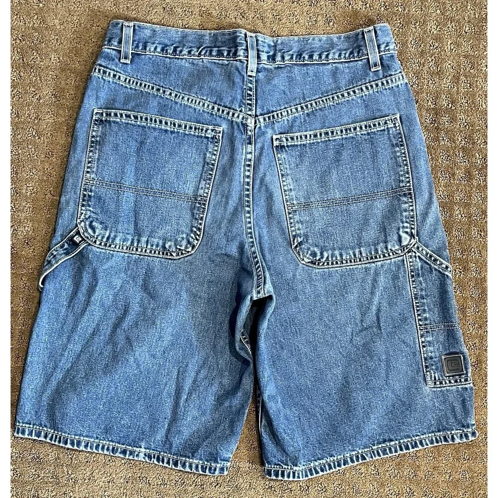 VTG 90s Y2K Levis L2 Carpenter Denim Shorts Men's 31 Baggy Wide Leg Skater Jean